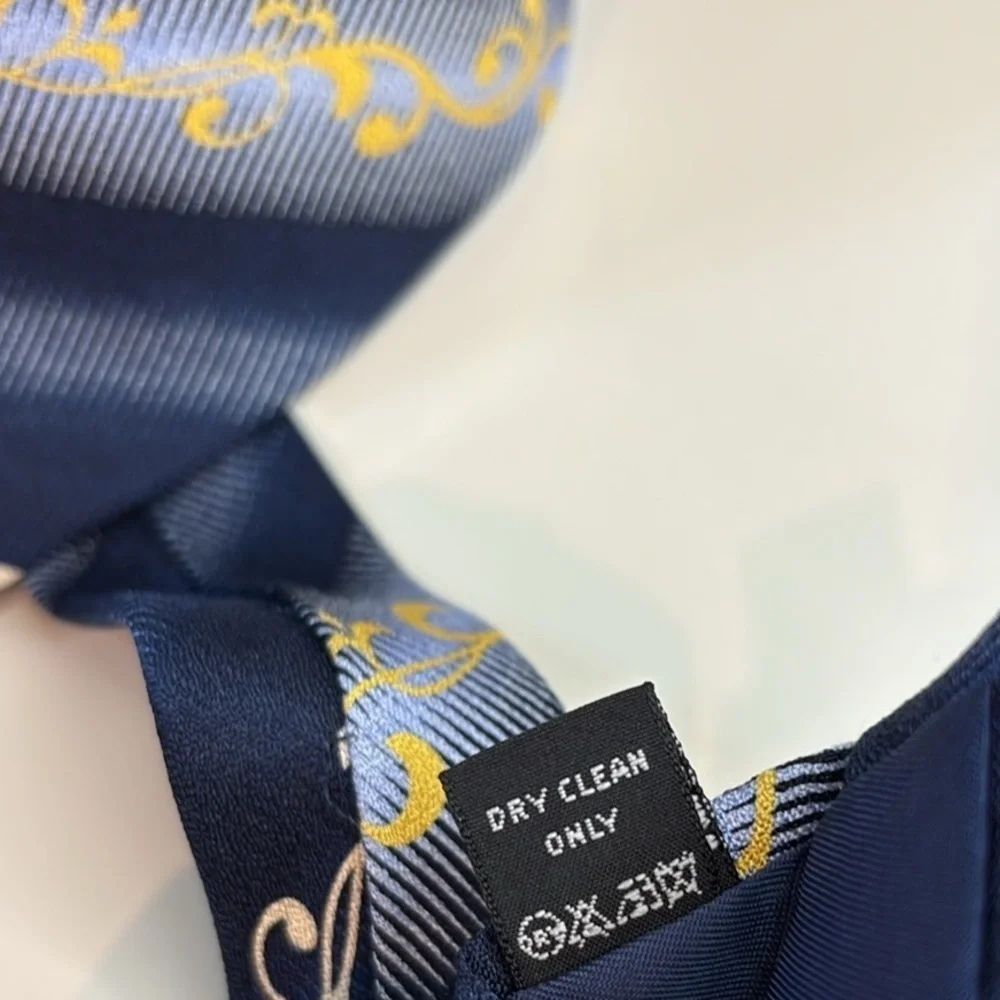 Balenciaga Paris Pour Homme Men’s OS 100% Silk Necktie Tie Made in Italy EUC!